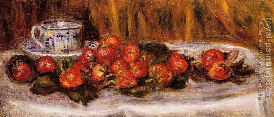 Pierre Auguste Renoir : Still Life with Strawberries